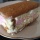Honeycomb and marshmallow ice cream sandwich slice